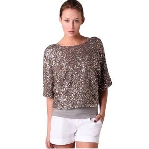 Vince sequin top